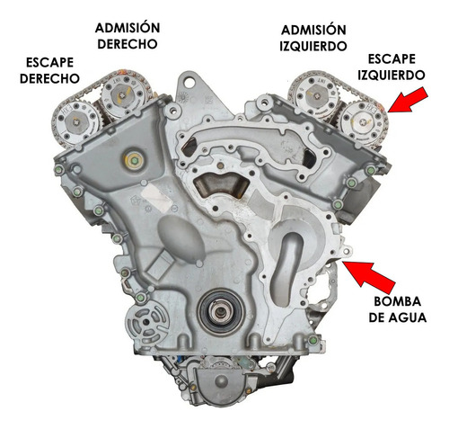 Arbol De Levas Escape Izq Dodge Grand Caravan 2013 Dohc 3.6l Foto 3