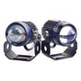 Par Faro 9 Led Mini Auxiliares 27 W Auto Moto