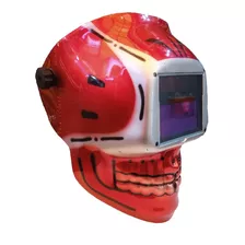 Casco Careta P./soldar Fotosensible_mod. Calavera Marca Cead