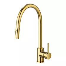 Bela Metais Torneira Monocomando Gourmet Cor Dourado