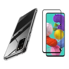 Kit Capa Capinha Case Para Samsung Galaxy A71 + Pelicula