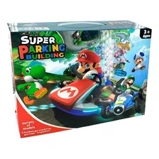 Pista Carreras Mario Bros Kart + 4 Coches Luz Y Sonido Peach