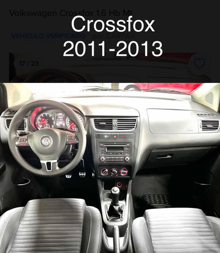 Contra Arns Iso Estreo Para Volkswagen Crossfox 2006-2013 Foto 4