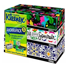 Pañuelos Desechables Kleenex 3 Cajas Con 90 Pzas