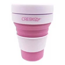 Vaso De Café Urbano Mug Plegable Con Tapa Silicona Cresko