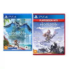 Kit Horizon Forbidden West + Horizon Zero Dawn Ps4 Físico