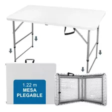 Mesa Portátil Plegable 1.22m Ajustable Portafolio Premium