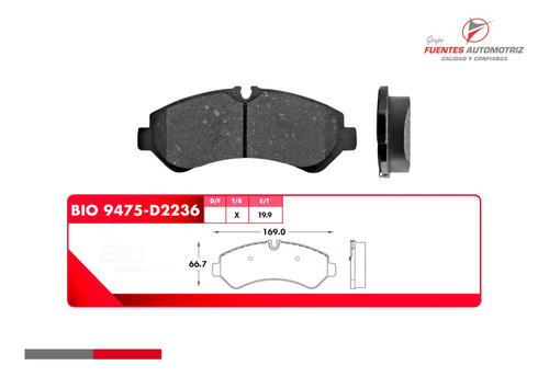 Jgo Balatas Tras Mercedes-benz Sprinter 4500 Base 3.0 2019 Foto 4