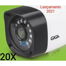 Kit 20 Câmeras Bullet Ip Poe 2mp 1080p Ir 30m Ip66 Giga