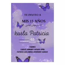 Invitaciones Digitales Personalizadasxv Años Bodas