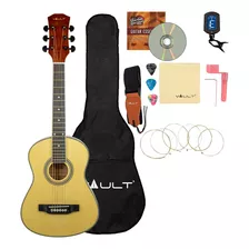 Vault Junior - Guitarra Acústica Infantil De Tamaño 1/4 D.