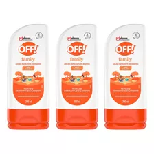 Kit 3 | Repelente | Off! Family Loção (200ml)