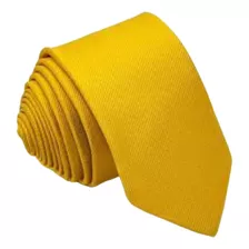 Gravata Amarelo Ouro Para Padrinhos