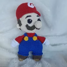 Peluche Mario Bross Tejido A Crochet