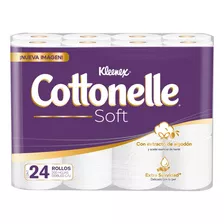 Kleenex Cottonelle Soft 24 Rollos Papel Higiénico