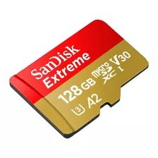 Cartão De Memória Sandisk Sdsqxa1-128g-gn6mn Extreme 