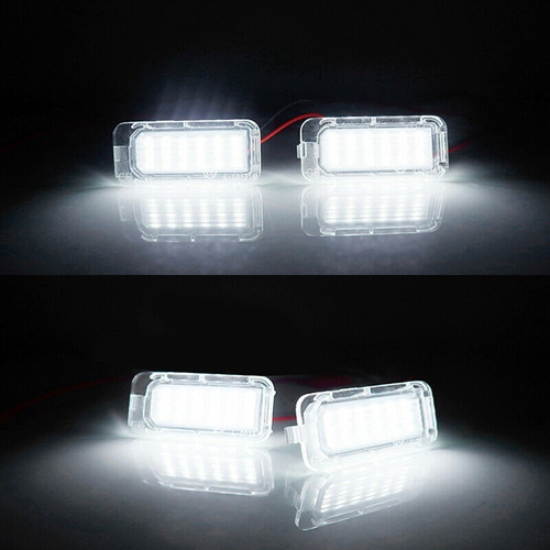 2x Luz Led Para Matrcula Ford Focus / Fiesta / Mondeo 6000k Foto 3