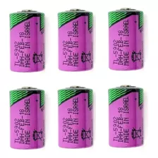 Bateria Lithium 3,6v 1/2aa 1200mah Tl-5902/s Kit C/6