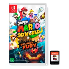 Jogo Super Mario 3d World Bowser's Fury Mídia Física Switch