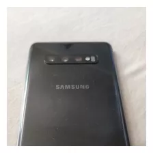 Celular Samsung S10 + Plus 128gb 8 Ram Preto Com Nf E Capas 
