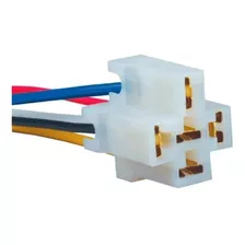 Tomada Soquete Conector Plug Porta Relê C/ Conectores