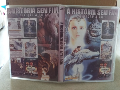 3 Dvds A História Sem Fim - Trilogia - Dublado Em Português
