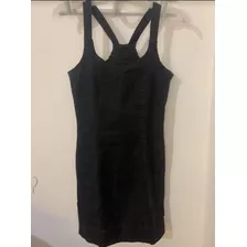 Vestido De Noche Al Cuerpo De Gabardina