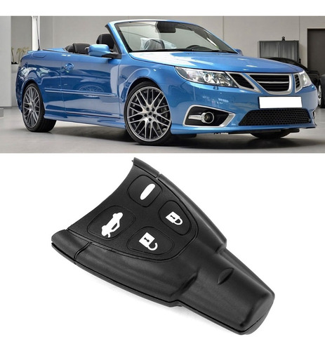 Carcasa De Llave De Coche Con 4 Botones Para Saab 93 95 C Foto 4