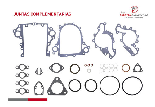 Kit Juntas Motor Completo Hummer H1 6.5 Diesel 1994 A 2004 Foto 9