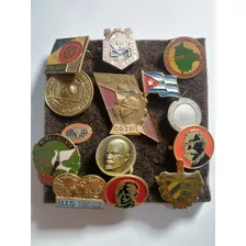 Insignias Variadas De 1970 A 1980. Vintage Para Colección. 