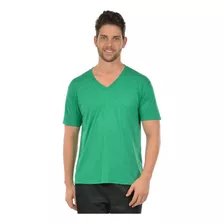 Camiseta Masculina Malha Fria Decote V Fenomenal