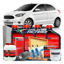 Kit Revisao Ford Motorcraft 5w20 100% Sintético Ford Novo Ka 1.0 3 Cilindros Tivct 2014 2015 2016 2017 2018 2019 2020