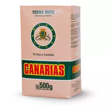 Erva Mate Canarias 500 G Padrão Uruguaio Pura Folha 