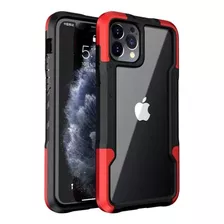 Carcasa Antigople Para iPhone 13 Pro Max (negro/ Rojo/ Azul)