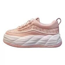 Tenis Aire Z100 Mesh Para Correr Mujer Originales Blancos I