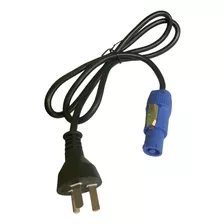 Conector Ficha Powercom + Cable 220v Listo Para Usar