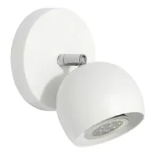 Lampara Aplique Techo Pared Gioluce Tini-gap-1 Luces Bocha Blanco Cromo