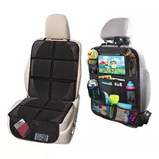 Protector De Asiento De Coche Y Organizador De Asiento De Co