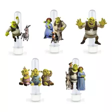 10 Tubetes Personalizados Tema Shrek