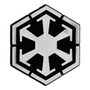 Sw Ahsoka - Emblema Cromado Para Automvil, 3.5  X 2.5 