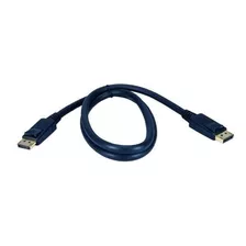 Qvs 25-feet M / M Displayport Cable Con Conectores De Enganc