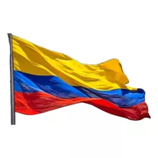 Bandera Colombia 60 X 90 Cms Estampada Ojales Metálicos