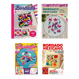 Pack Bordado Mexicano 2 Libros + 2 Revistas