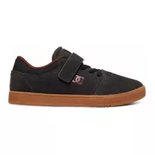 Tenis Dc Youth Crisis Ev Color Charcoal/black/red