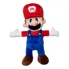 Peluche Muñeco Mario Bross 40cm Grande Suave