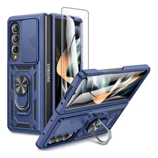 Funda Vego Con Slide Cam Para Galaxy Z Fold 4 Blue