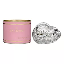 Waterford Giftology - Caja De Corazón, 4.3 X 4.5 X 1.8 In.