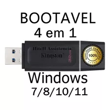 Pen Drive Kit Instalação Windows Office Programas Basicos