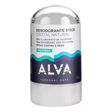 Desodorante Stick Kristall Sensitive Alva - 60g Fragrância Sem Perfume