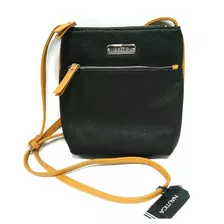 Crossbody Original Mujer 24x23cms Negro 9860